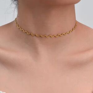 Gold Stainless Steel 90’s Y2K Vintage Vibes Brand New